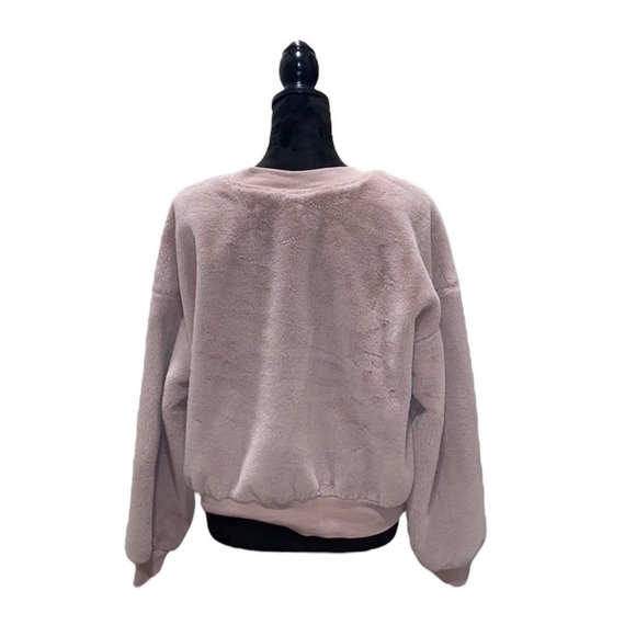Wild Fable Faux Fur Sweater Size Large Pre-Owned - Picture 3 of 8